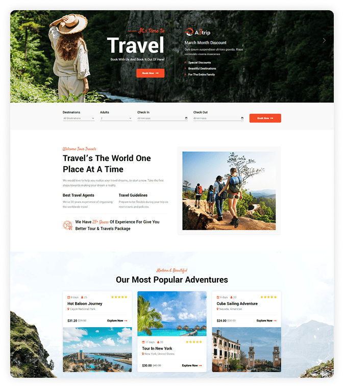 A3Trip Angular Template