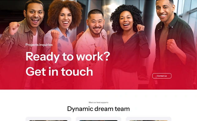 BeFrame - All-in-one IT Business & Agency Portfolio Website Framer Template