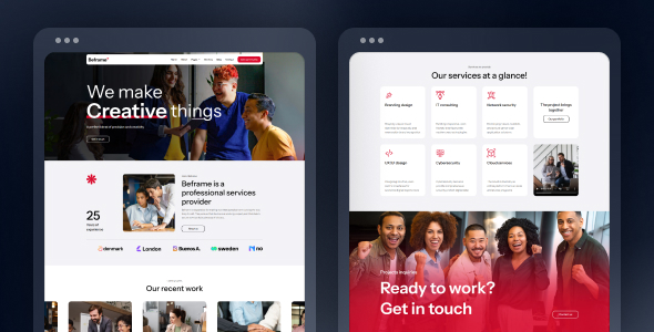 Business & IT Agency Framer Template