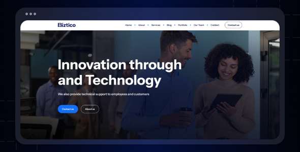 IT Solutions and Services Website Framer Template
