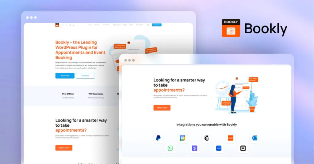 Bookly- WordPress Appointment Booking Plugin