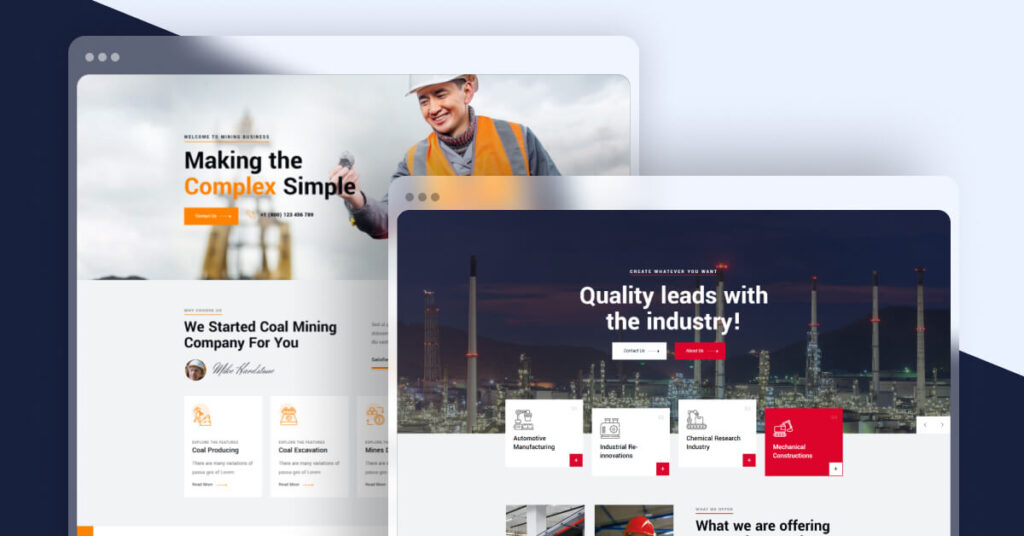 Colza - Mining & Industry WordPress Theme