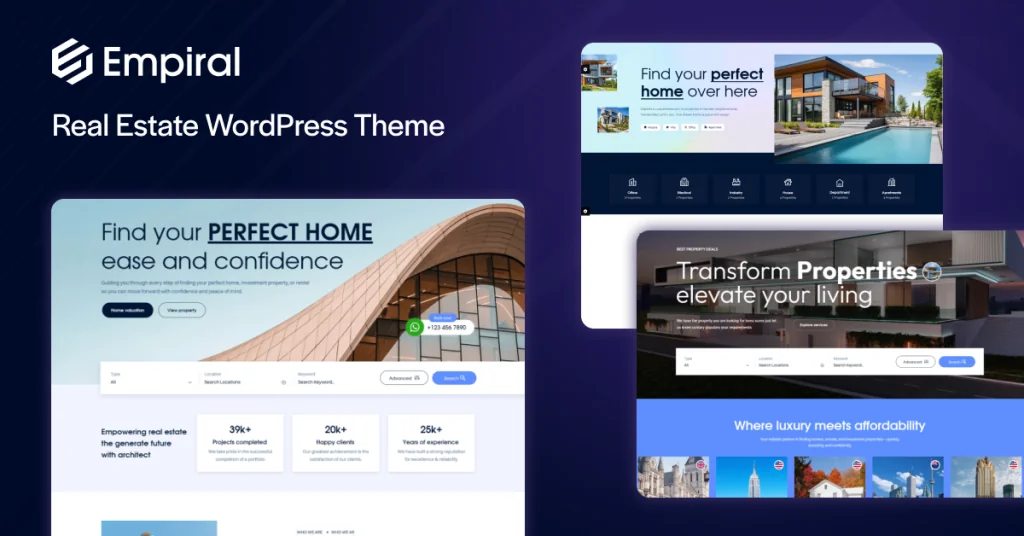 Empiral-Real Estate WordPress Theme