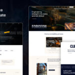 Welding Business Website Webflow Template 2026.