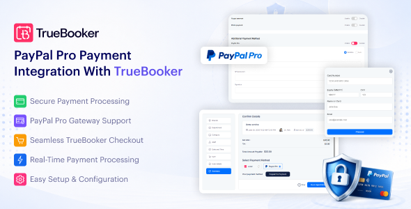 01 truebooker paypal pro main intro PayPal Pro Payment Integration for TrueBooker