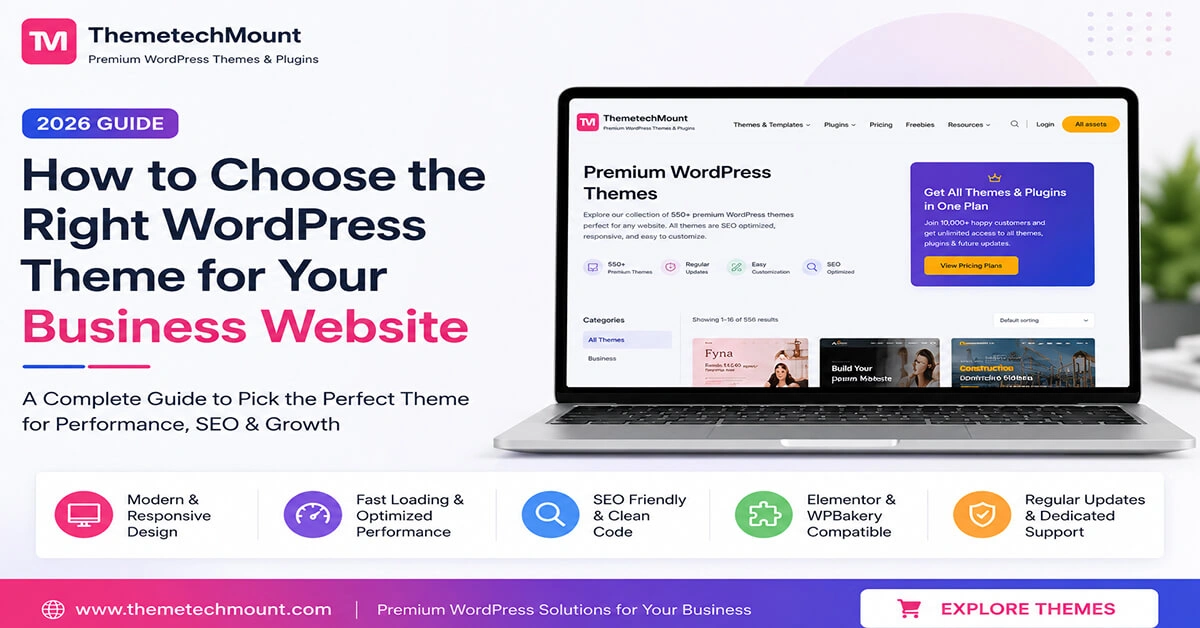 best wordPress theme 2026 Best WordPress Theme for Business Websites: Complete 2026 Guide