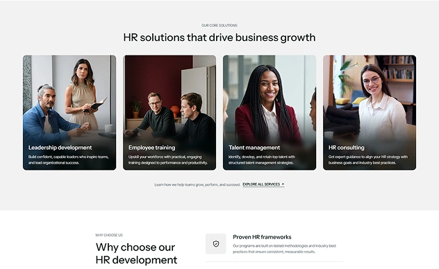 Peonex Webflow Template Banner