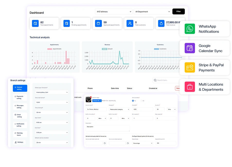 truebooker appointment booking plugin