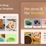 Pets Care and Pet Shop Website Webflow Template