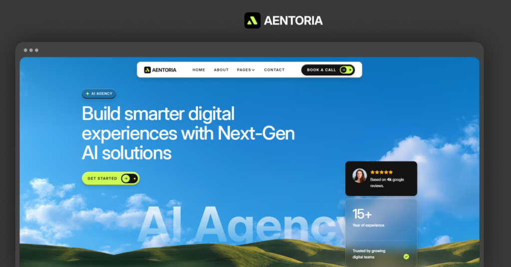 Aentoria-AI Agency Website Webflow Template Aentoria-AI Agency Website Webflow Template