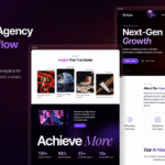 AI Marketing Agency Website Webflow Template 2026