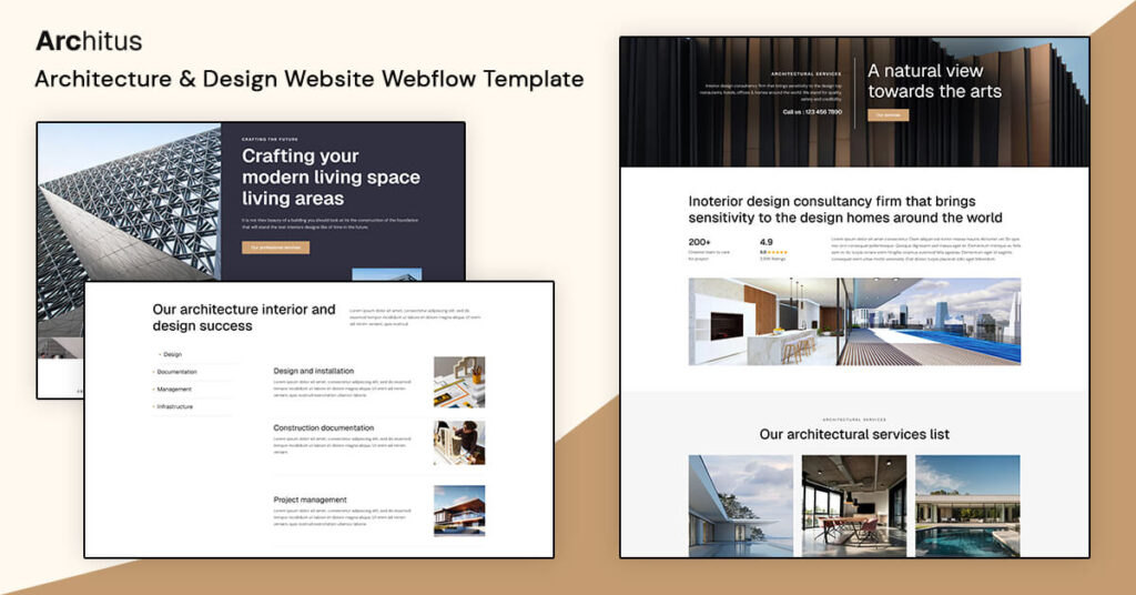 Architus- Architects & Architecture Firms Website Webflow Template
