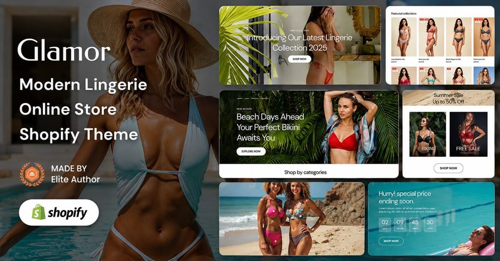 Glamoria (1) Glamor- Fashion & Lingerie Stores Website Shopify Theme