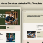 Best Home Services Website Wix Template 2026
