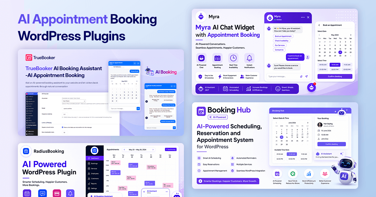 all in one plugin 1 Top 4 AI Appointment Booking WordPress Plugins 2026