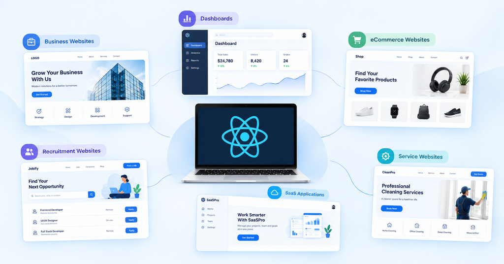 Best React Templates 2026 for Modern Business Websites Best React Templates 2026 for Modern Business Websites