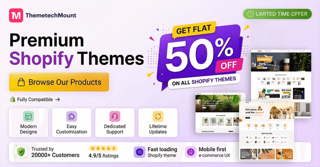 shopify-banner-1200×628 Get Premium Shopify Themes at 50% Off – Limited Time Sale