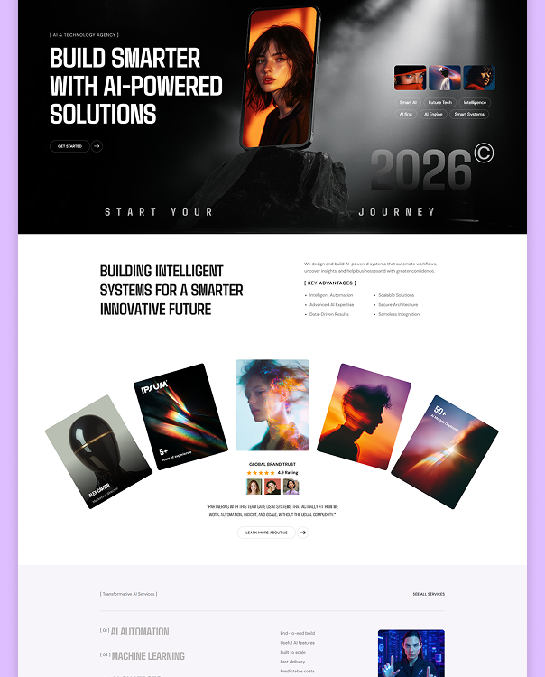 Algorix- Technology Website Webflow Template