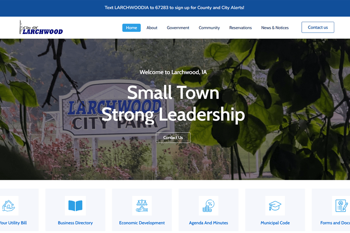 City of Larchwood